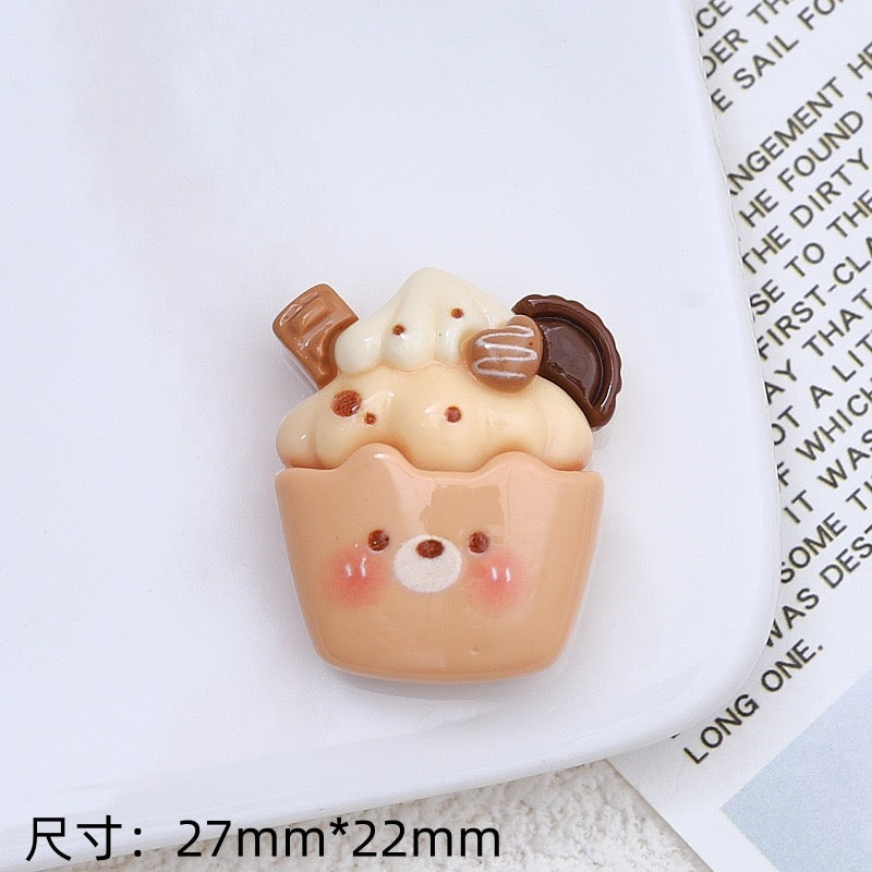 Cute Ice Cream Charm