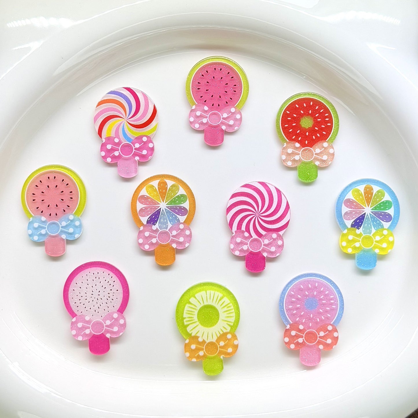 Cute Lollipop Acrylic Patch