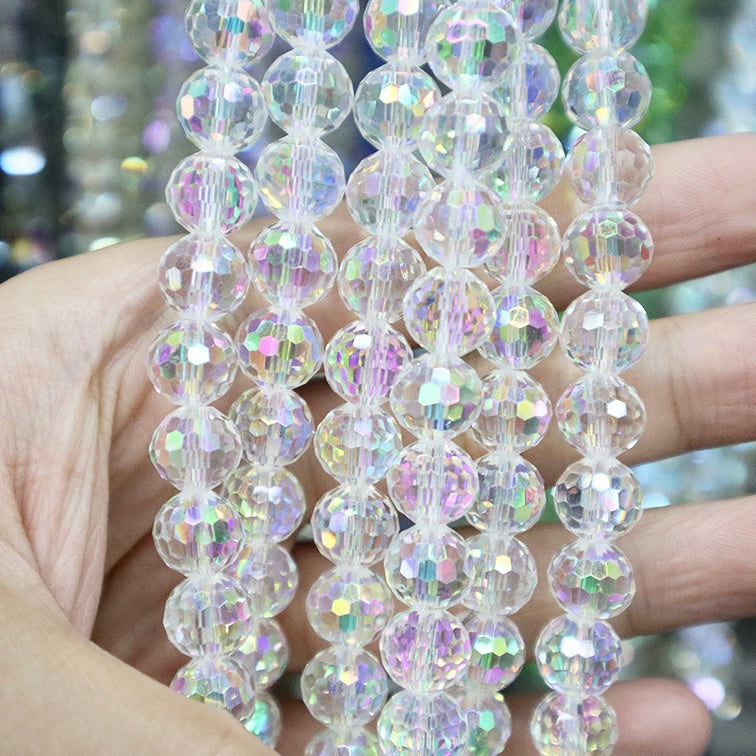 The Crystal Sparkles With Beads