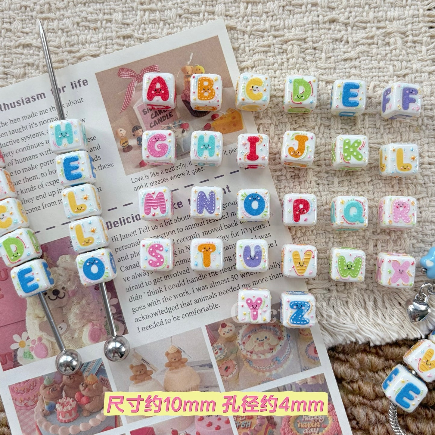 Letter Beads