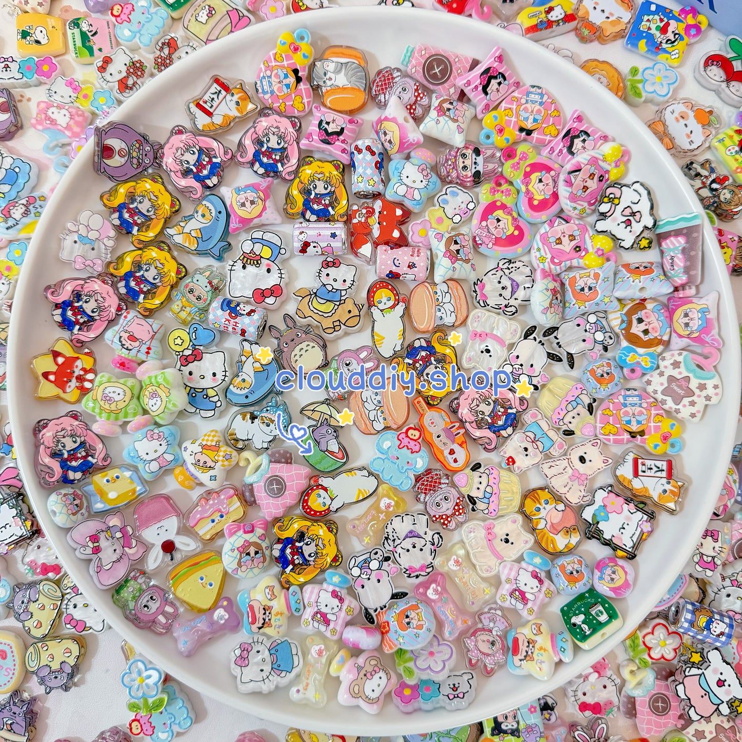 Mixed Cartoon Beads