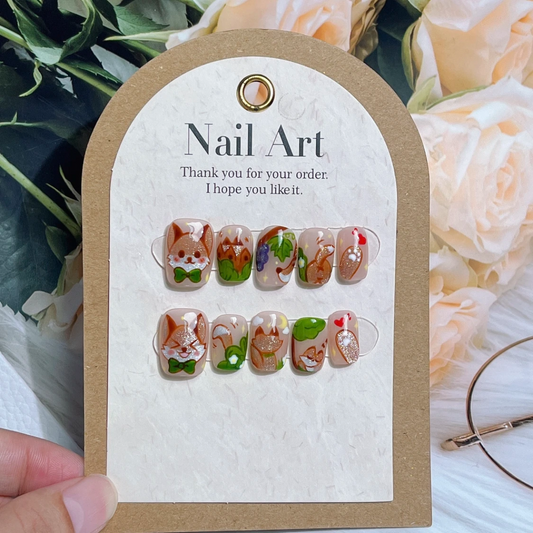 Fox Nail Art