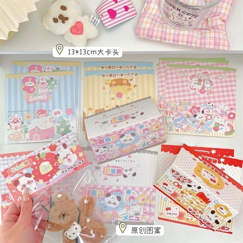 Packaging card header