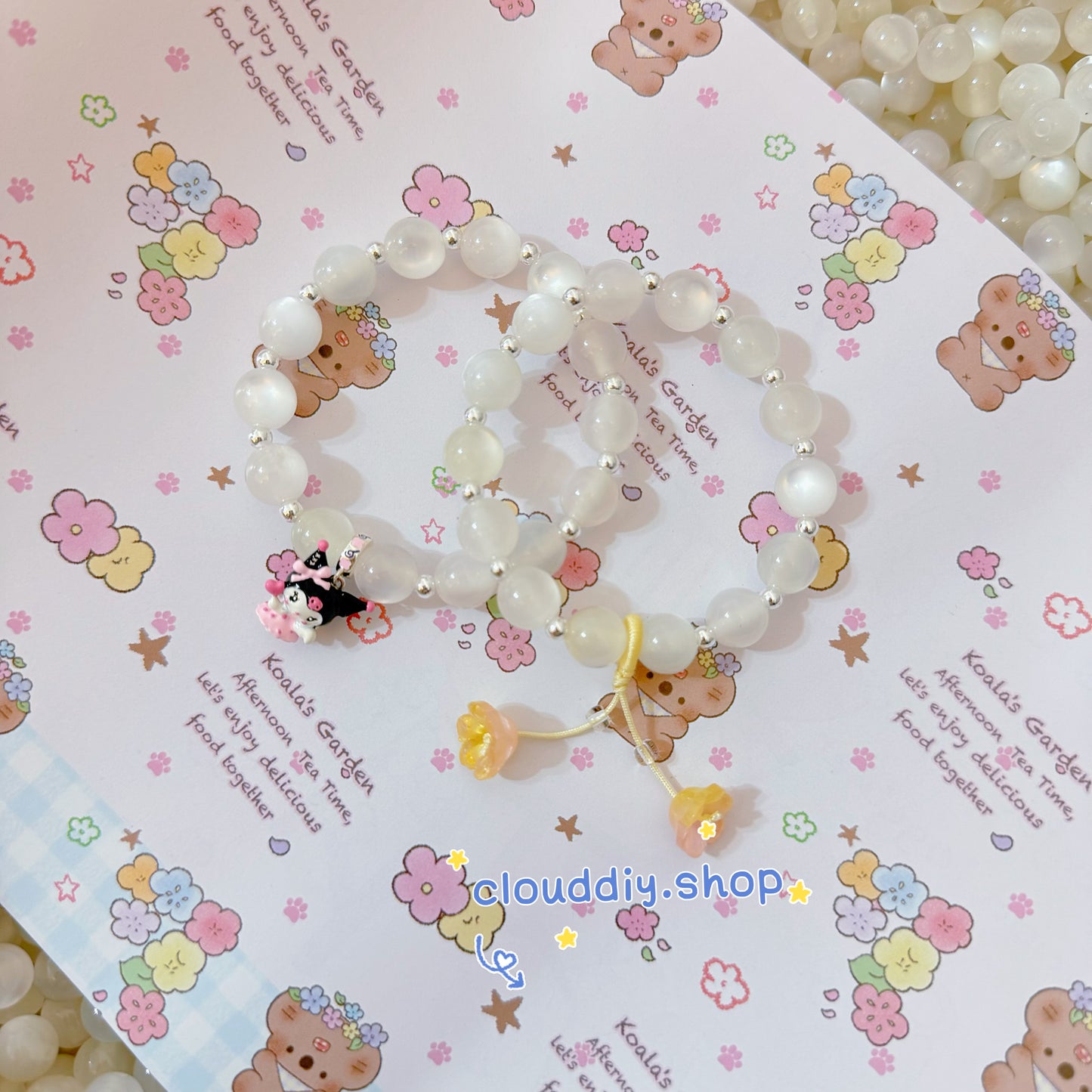 10 PCS 10mm Color-Changing Bead