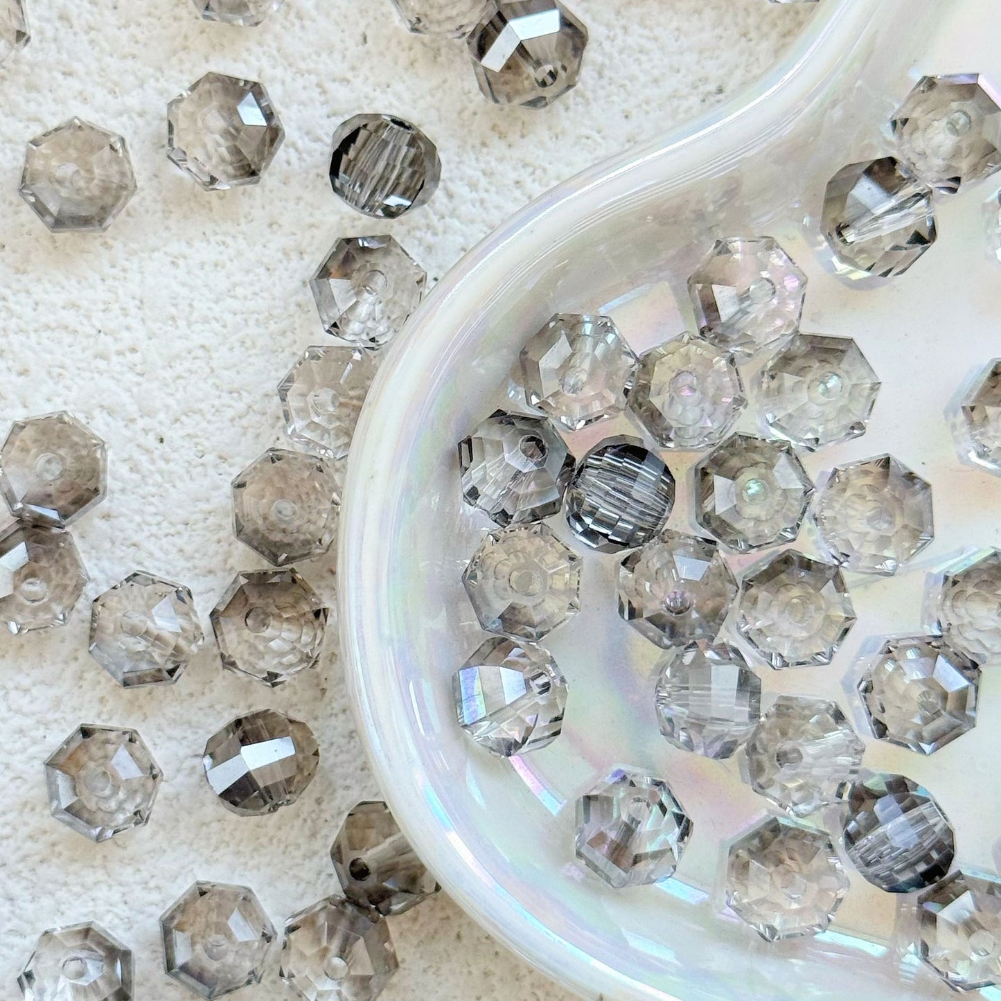 8mm Crystal Glass Beads
