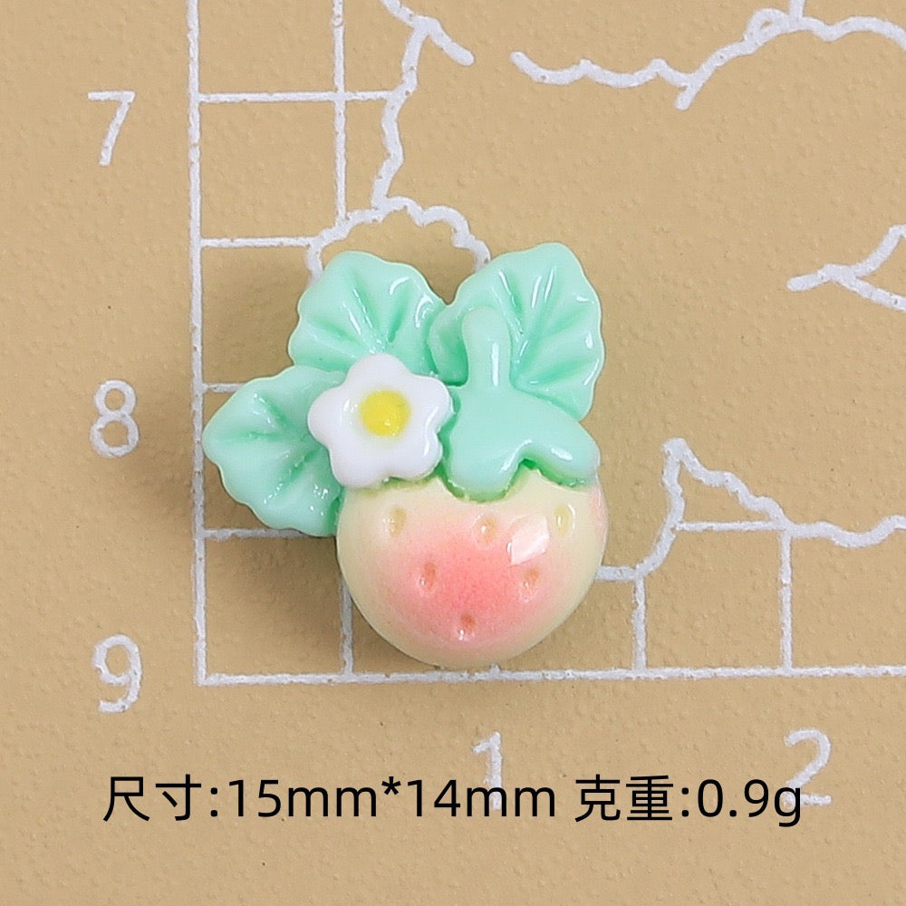 Mini Strawberries Charms