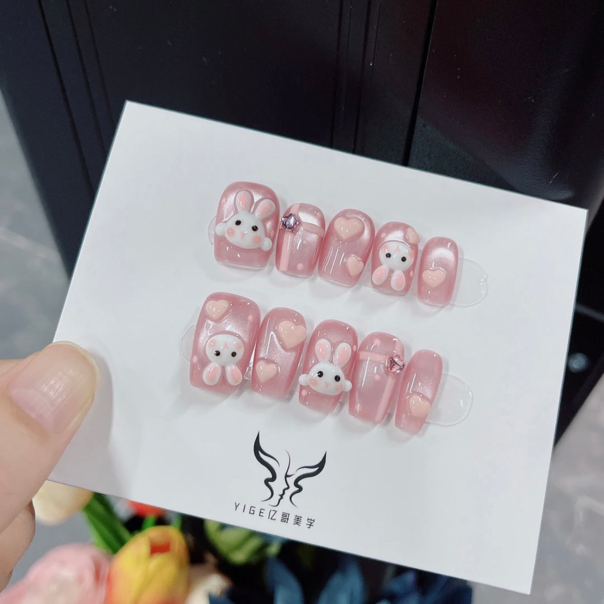 Handmade Rabbit Nails