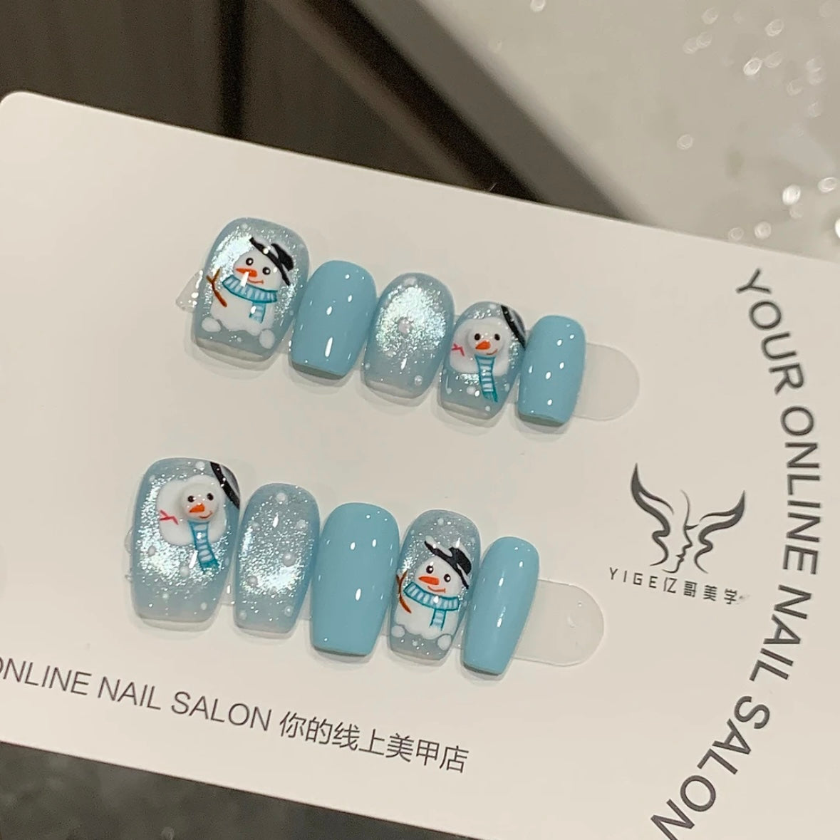 Handmade Penguin Nail