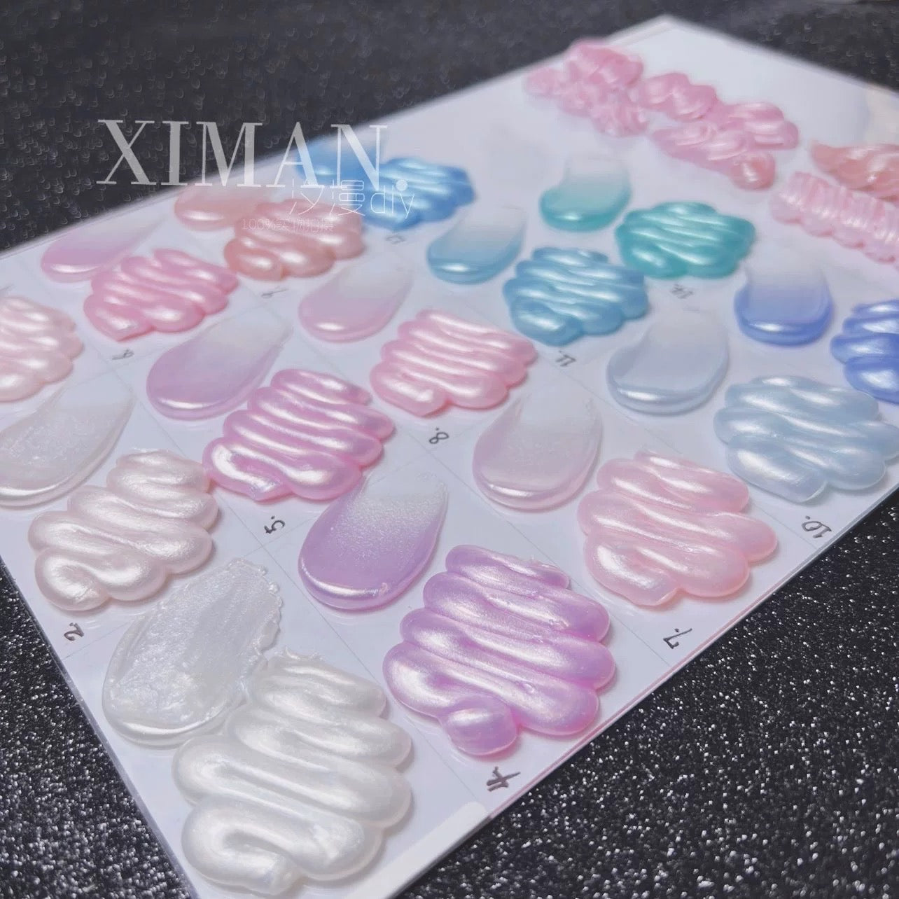 Pearl Glitter Cream Glue