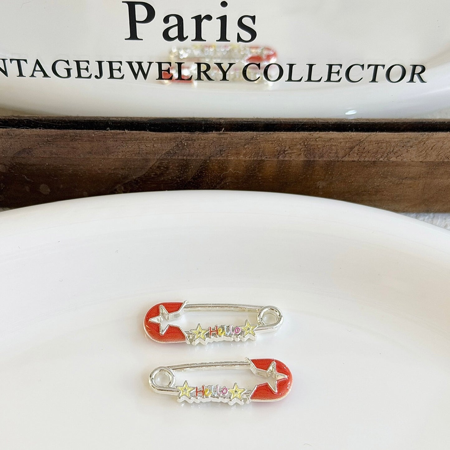 Alloy Safety Pins for DIY Beading