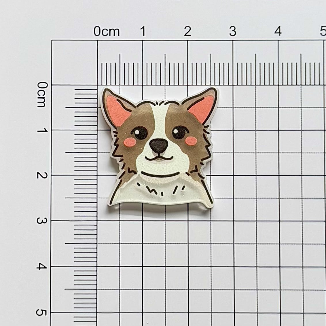 Cute Puppy Acrylic Patch