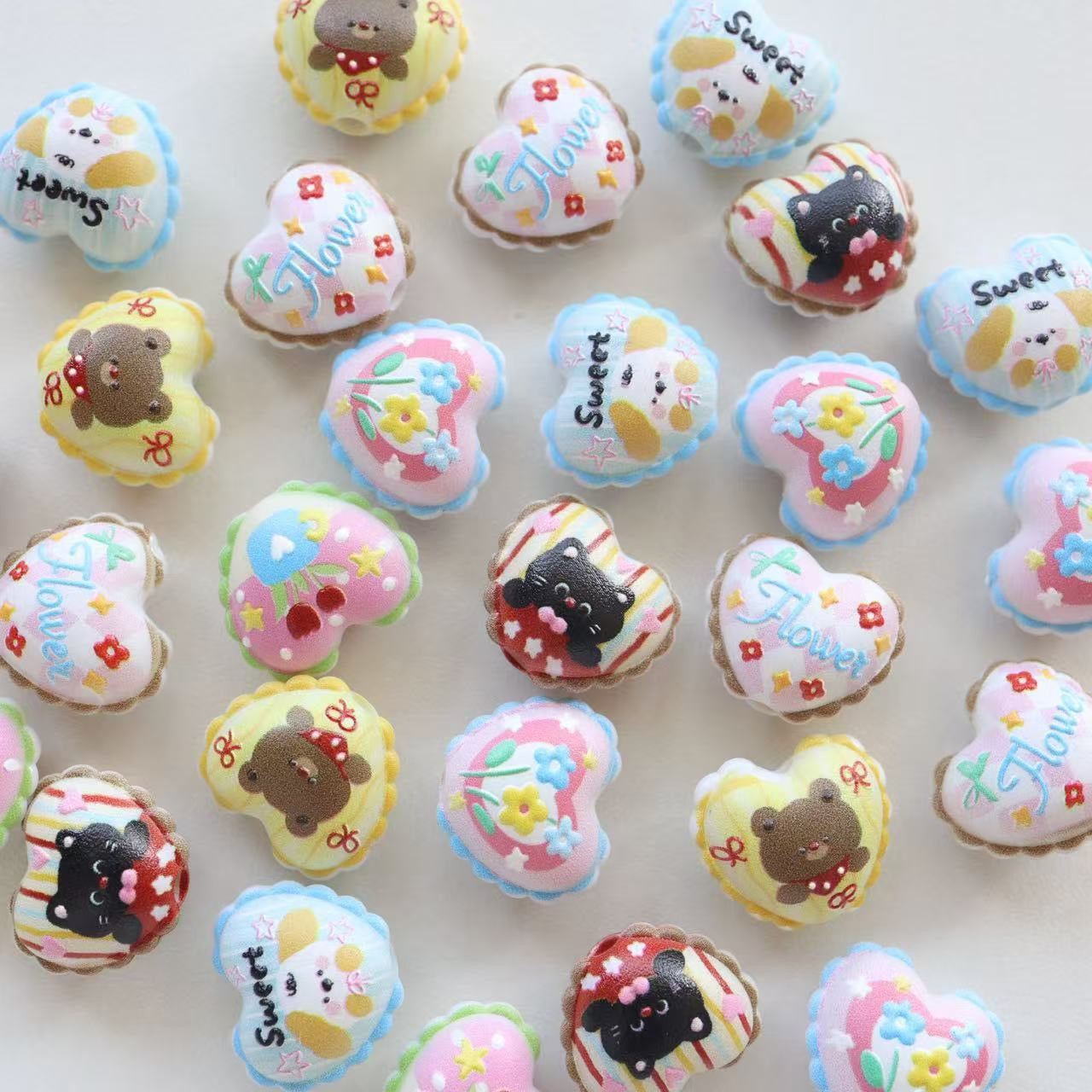 Heart Beads