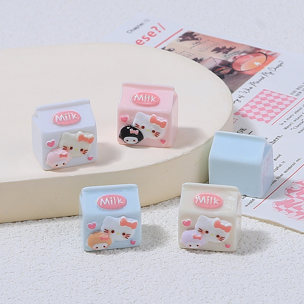 Hello Kitty Milk Carton Charm