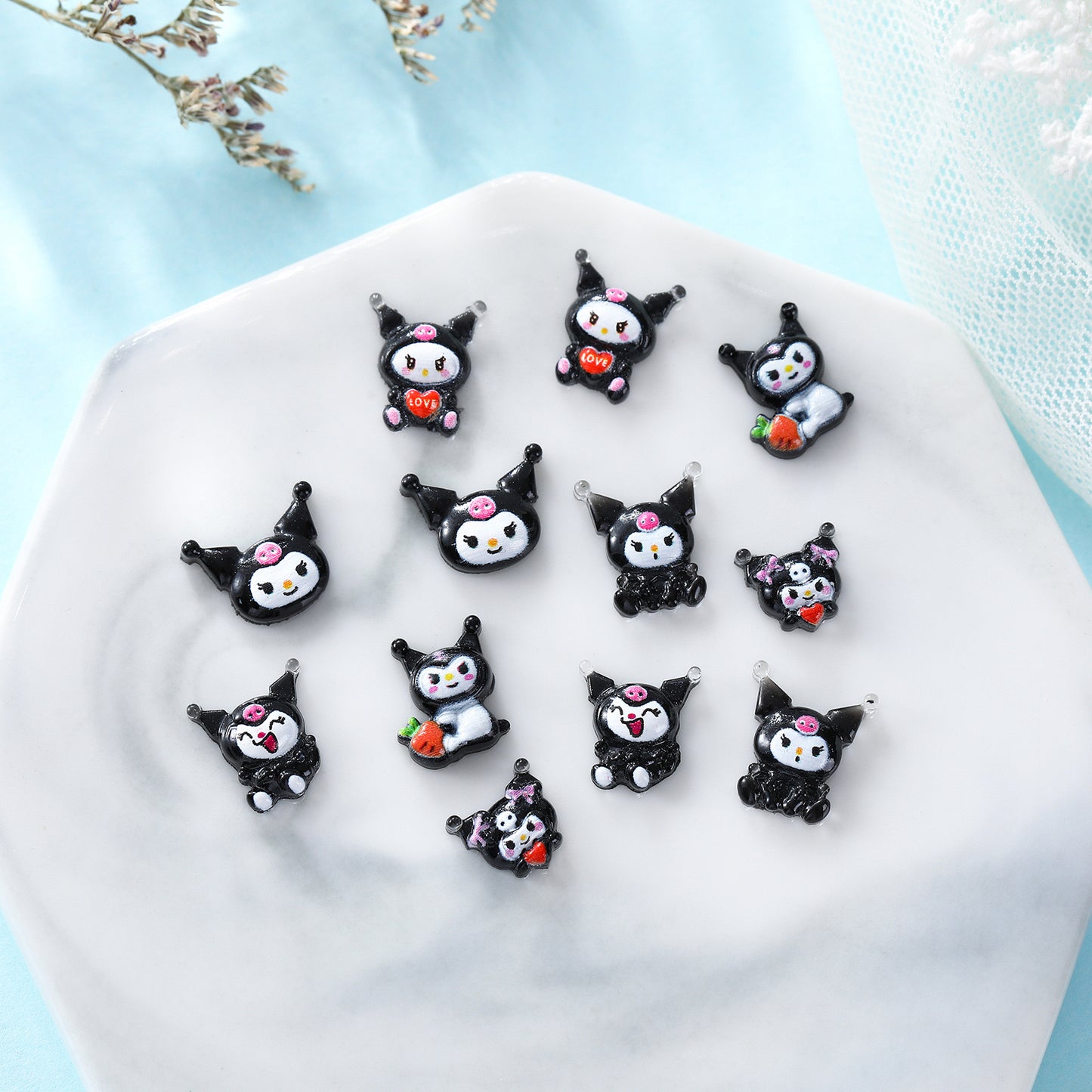 Mini Kuromi Charm