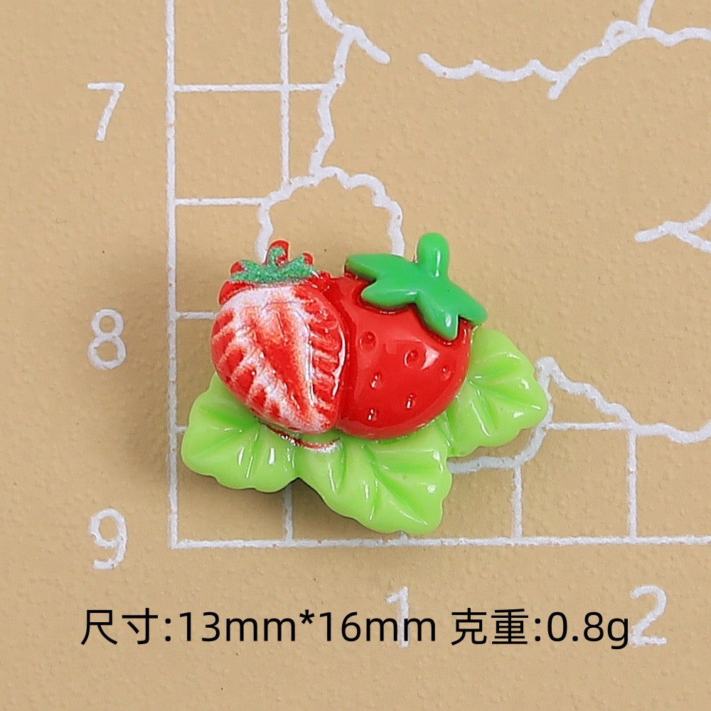 Mini Strawberries Charms