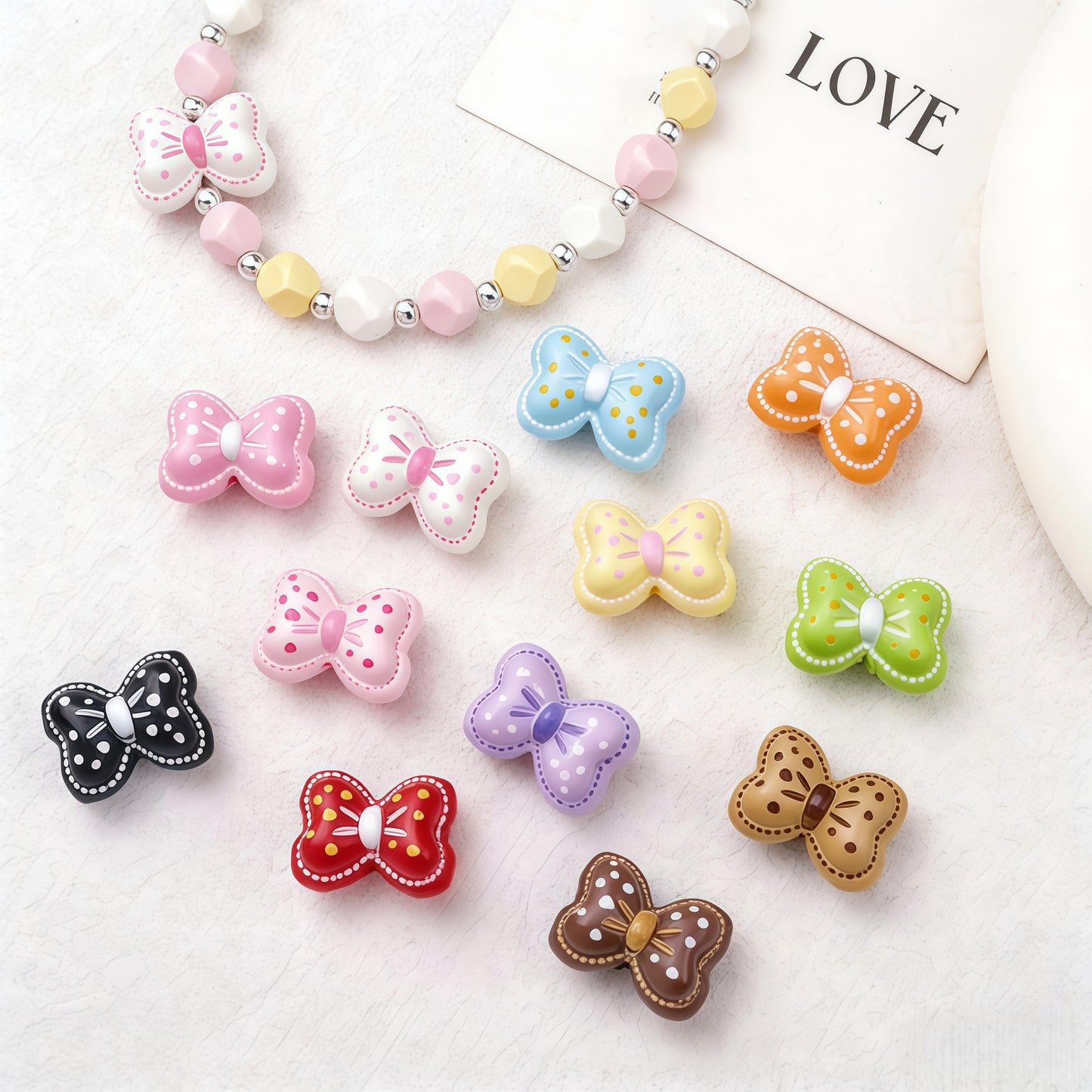 Beaded Bowknot