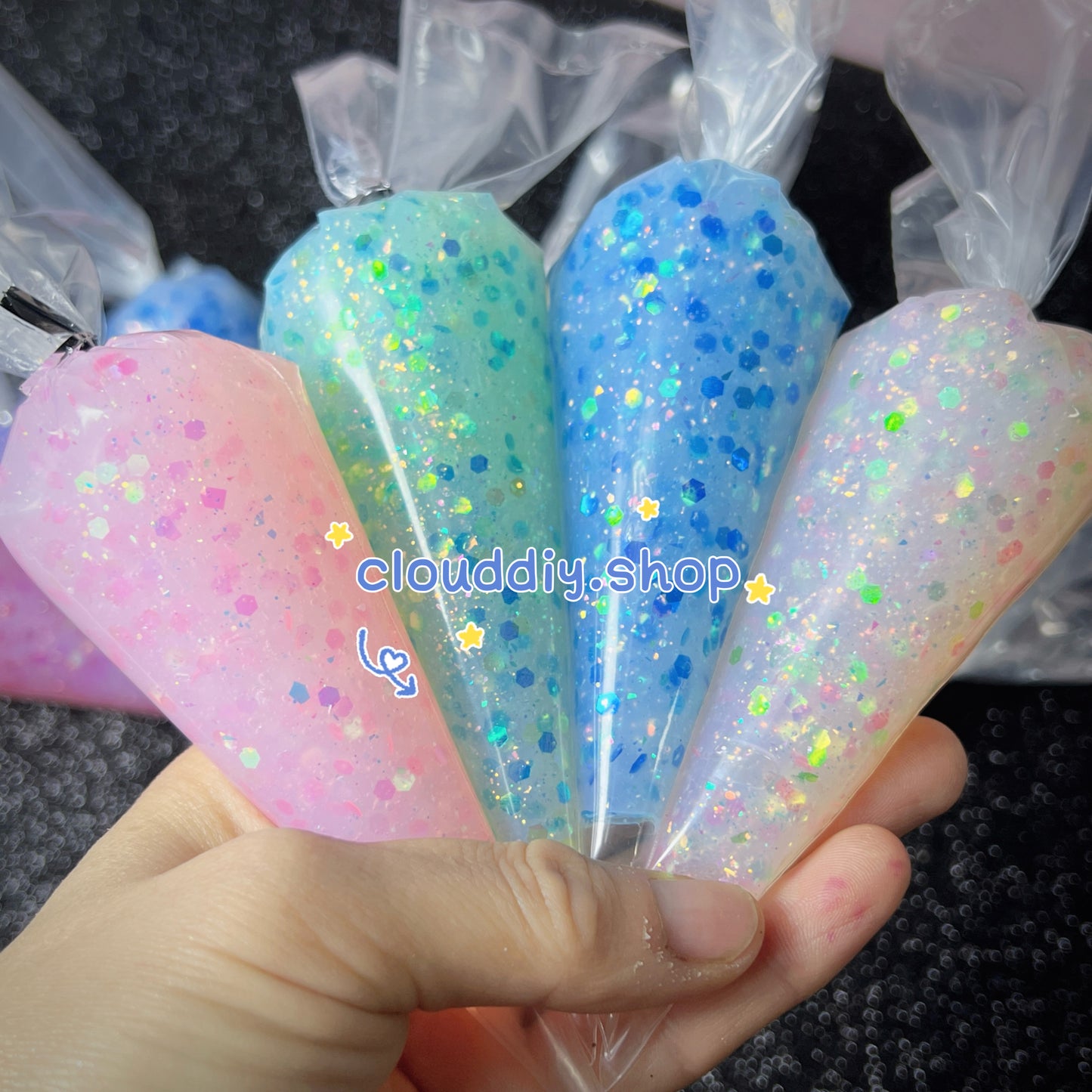 Crystal Glitter Cream Glue