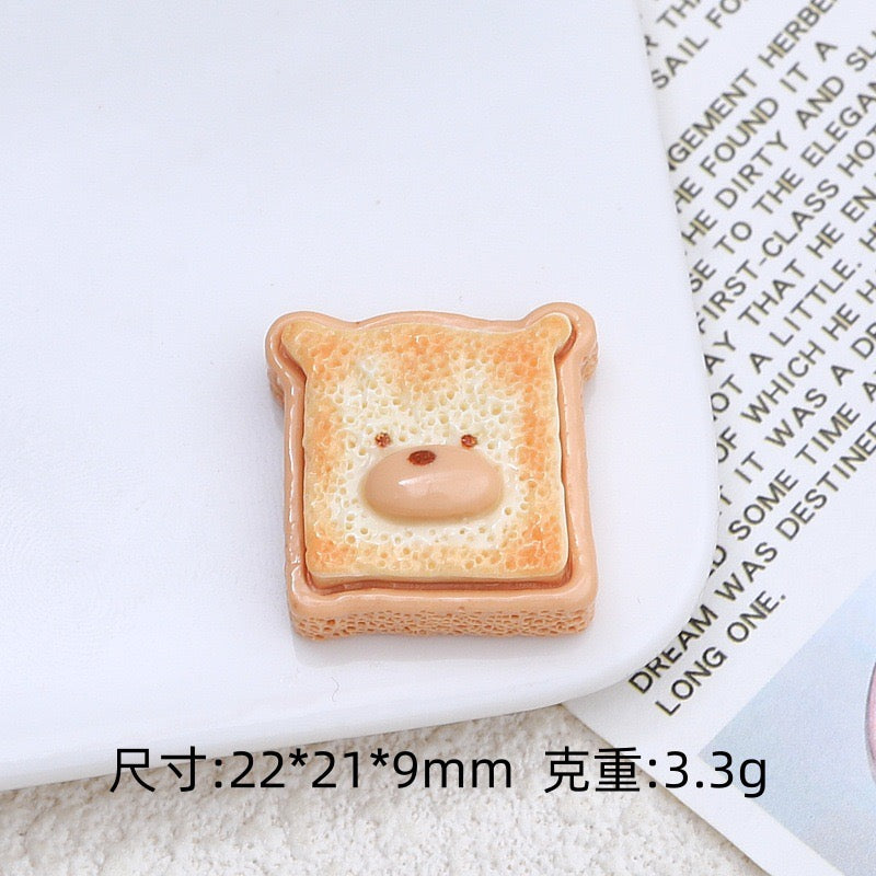 Little Bear Toast Charm