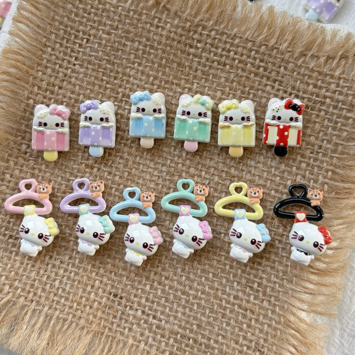 Cute Girl Alloy Beads