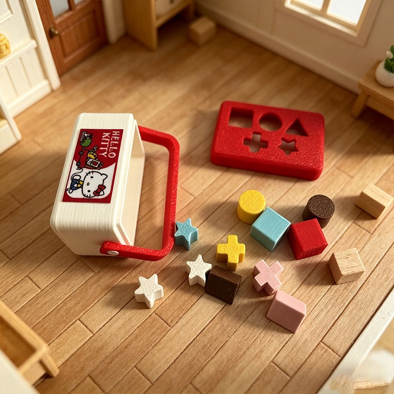 Miniature Brick Storage Box
