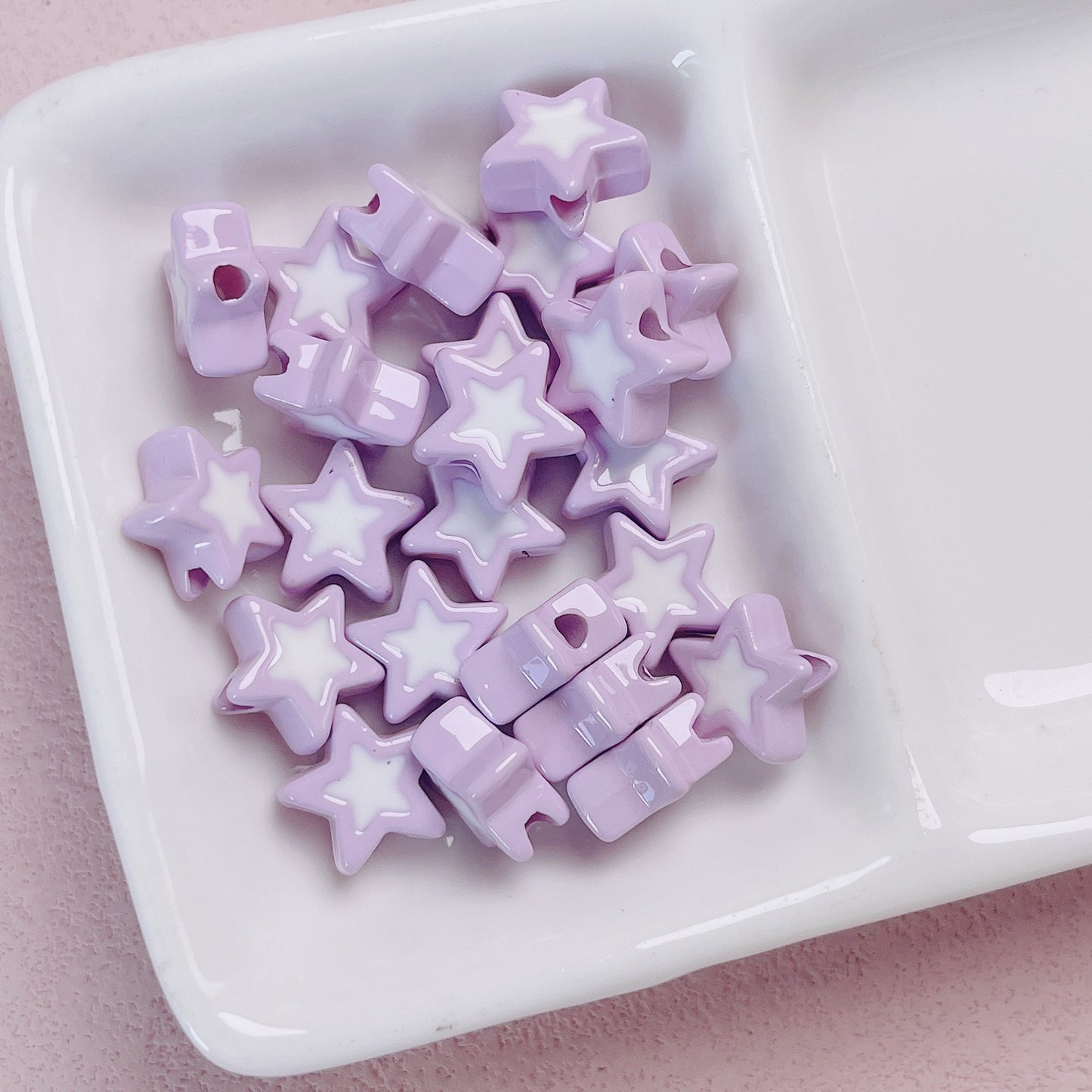 Acrylic Star String Beads