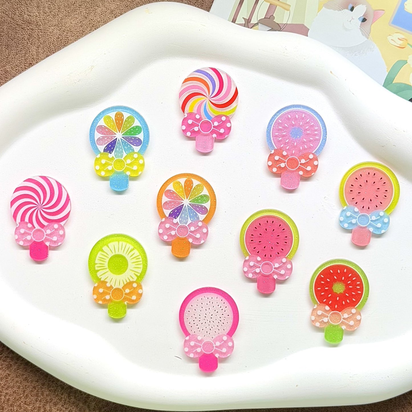 Cute Lollipop Acrylic Patch