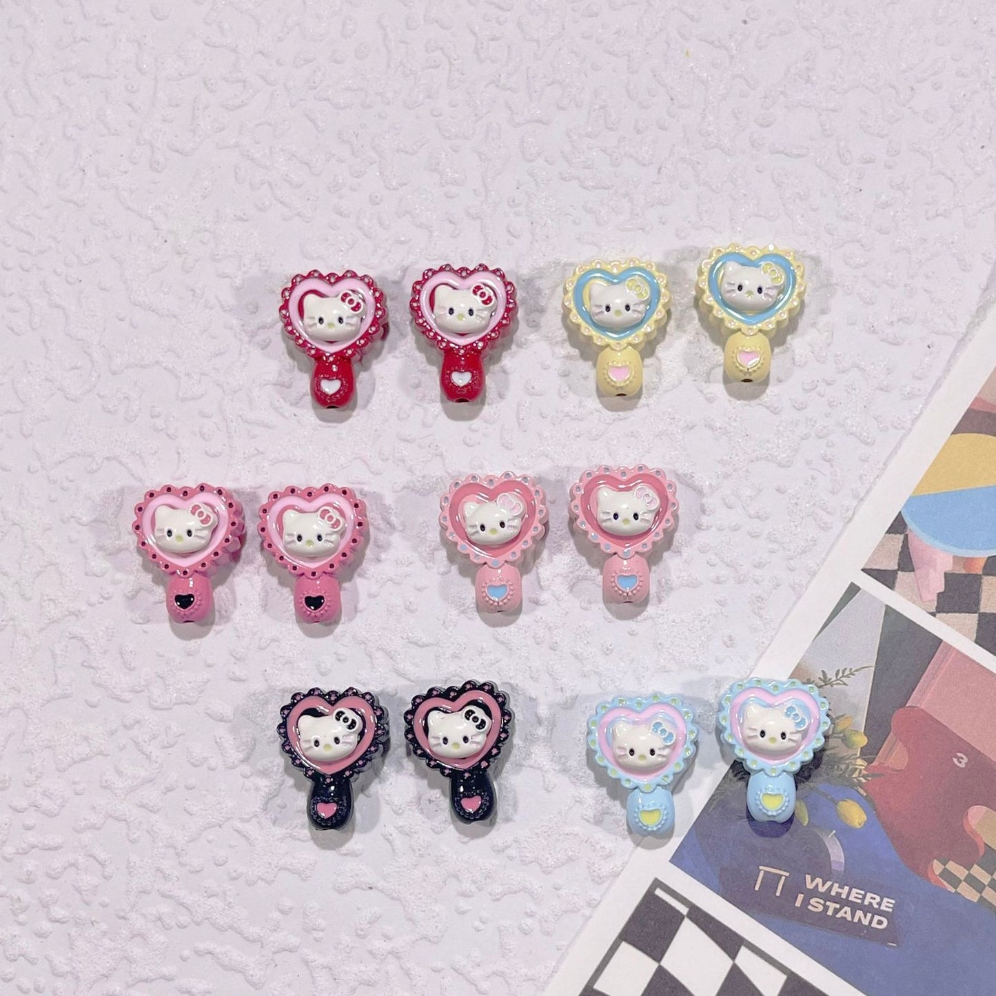 Hello Kitty Alloy Beads