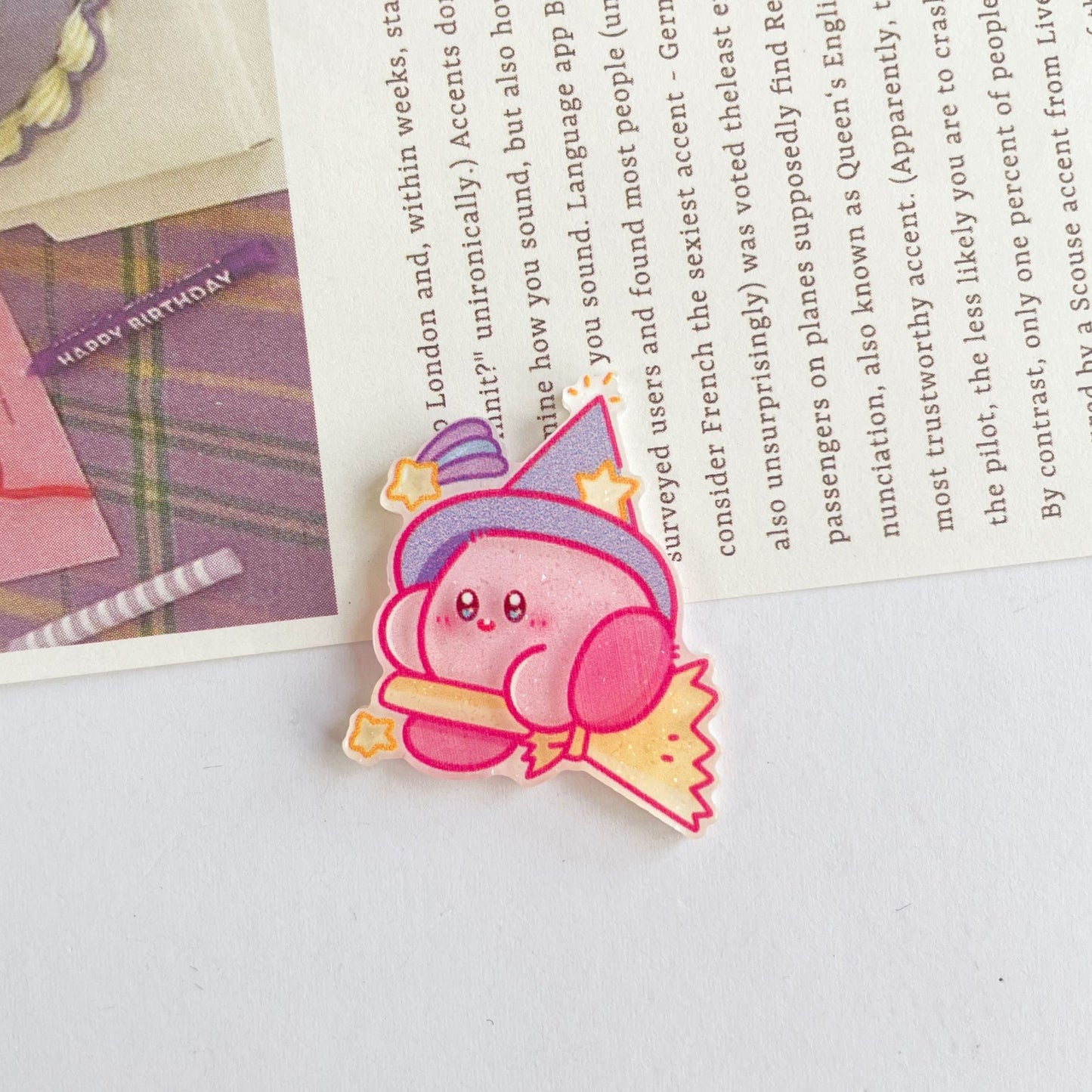 Kirby Acrylic Charm