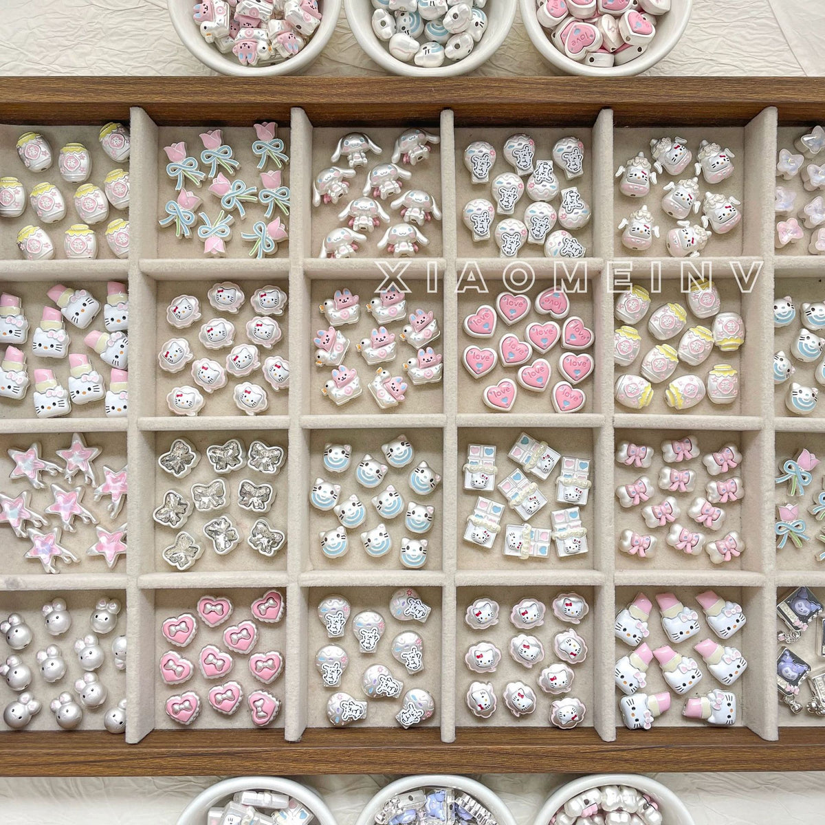 Silver‑Tone Alloy Beads