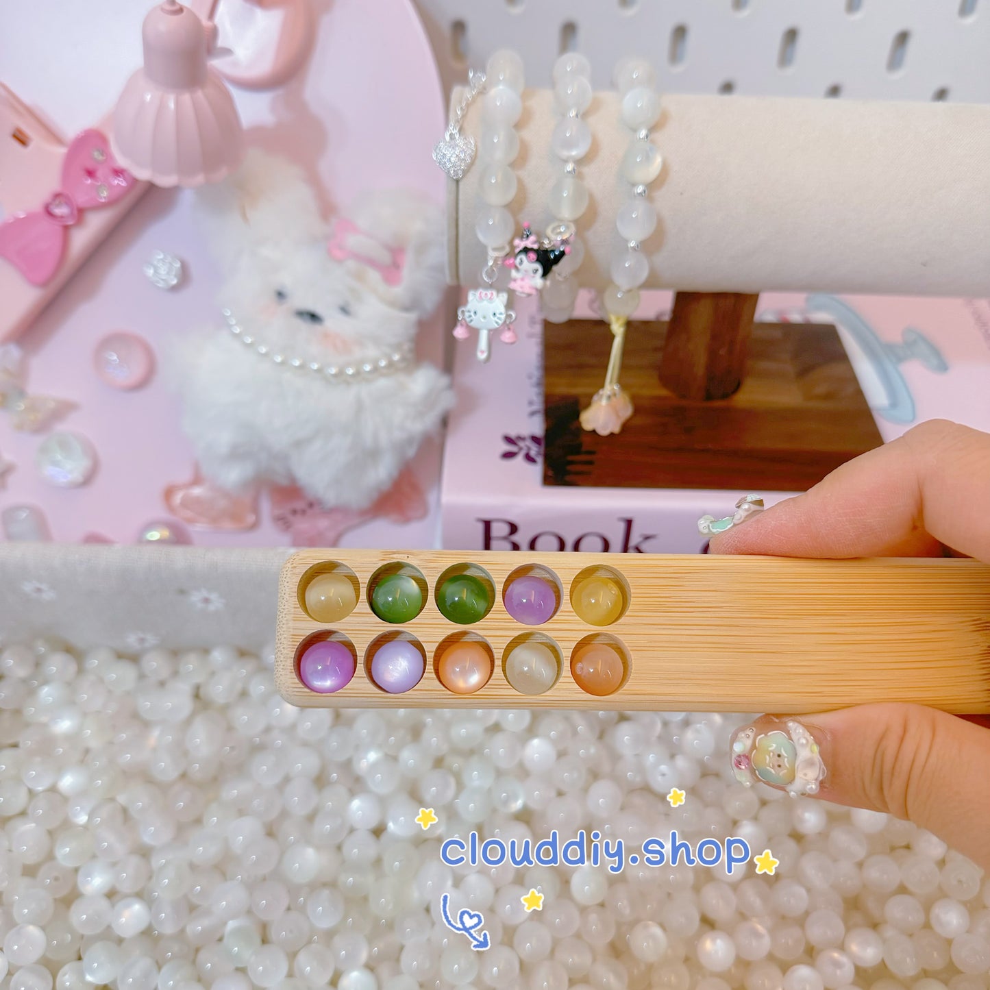 10 PCS 10mm Color-Changing Bead