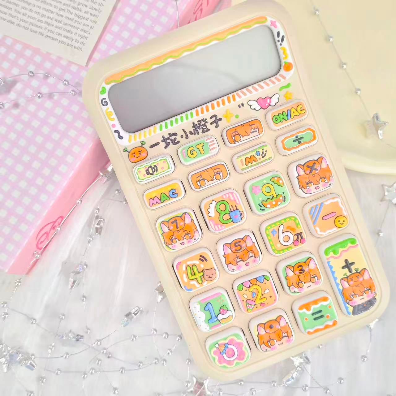 hand-Painted Calculator