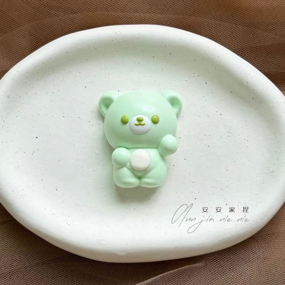 Cute Little Bear Taba Squishy Toy