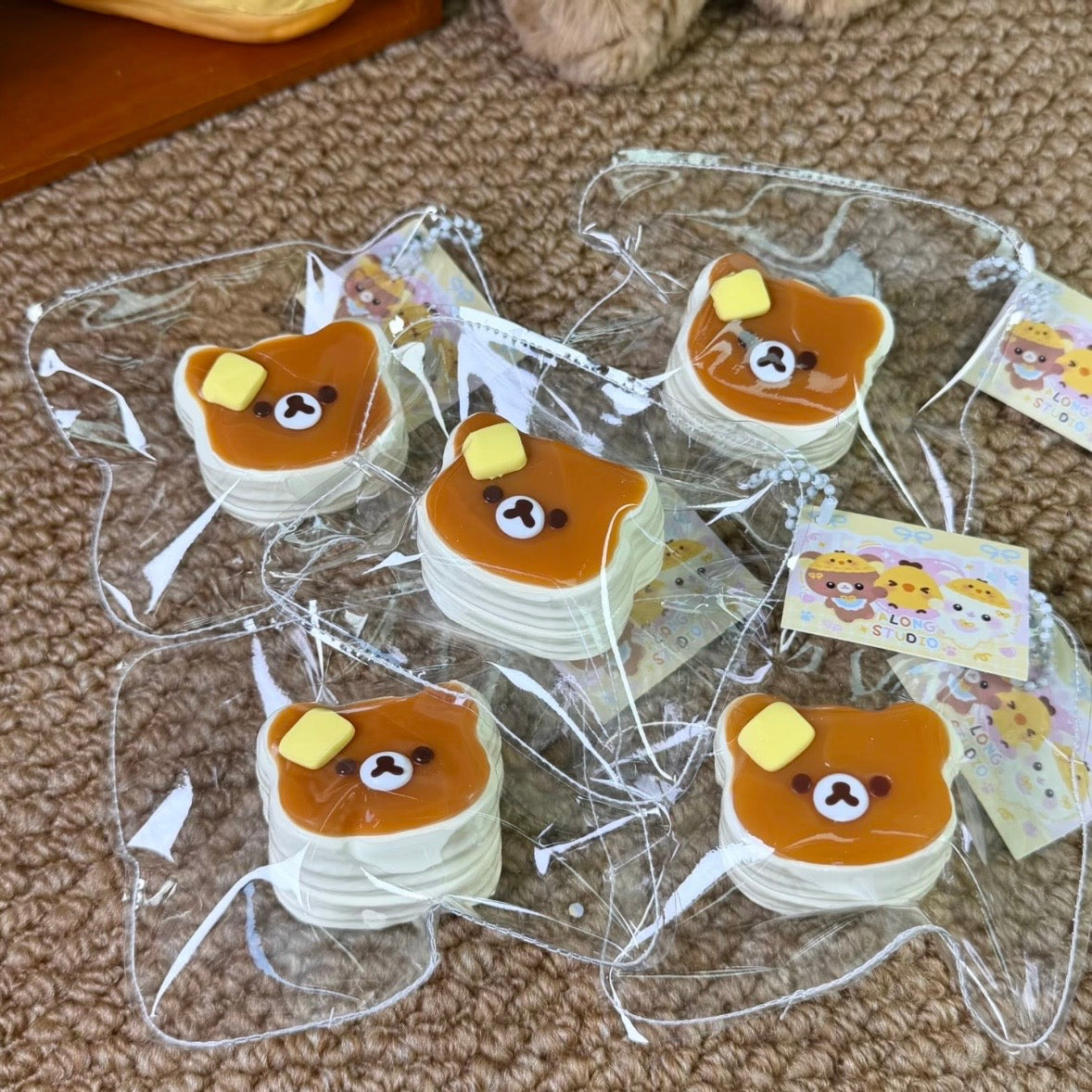 Bear‑Shaped Food Squishy Toy