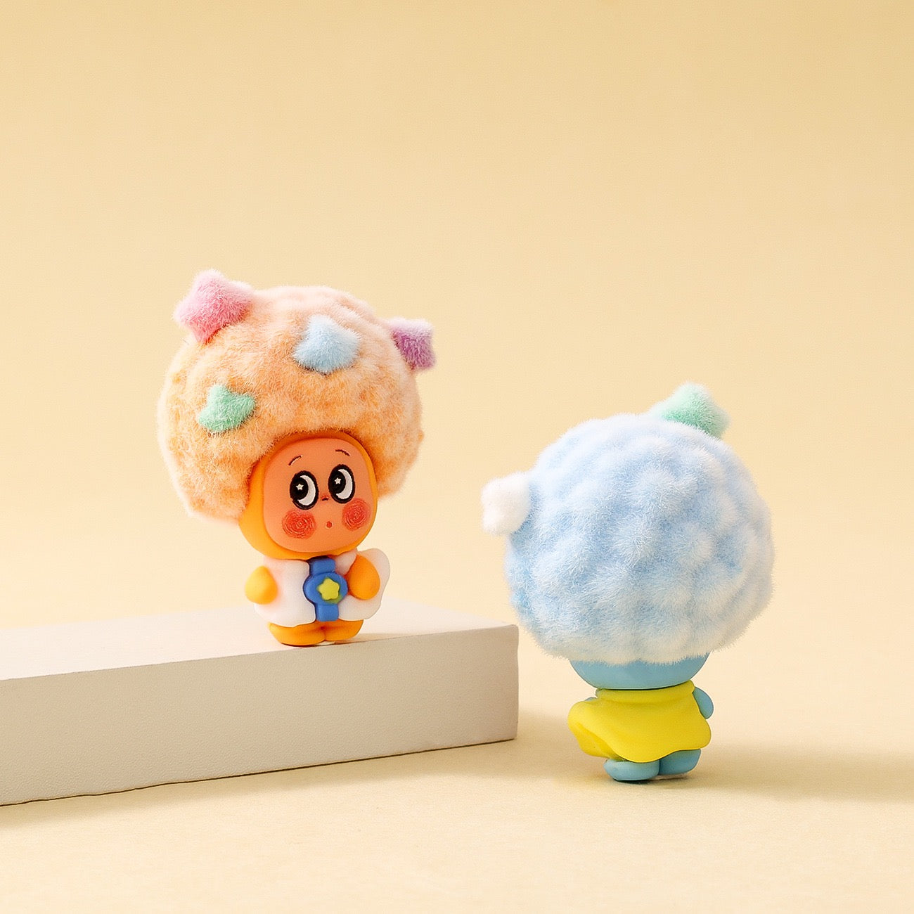 A little Guy With An Afro Charm