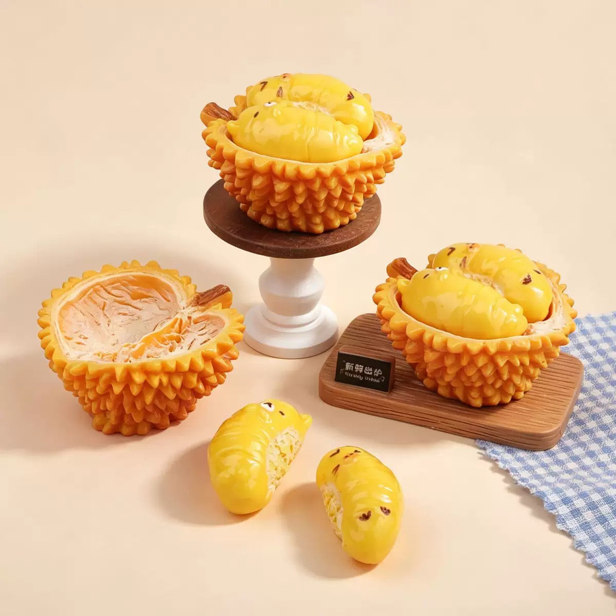 Durian Resin Charm
