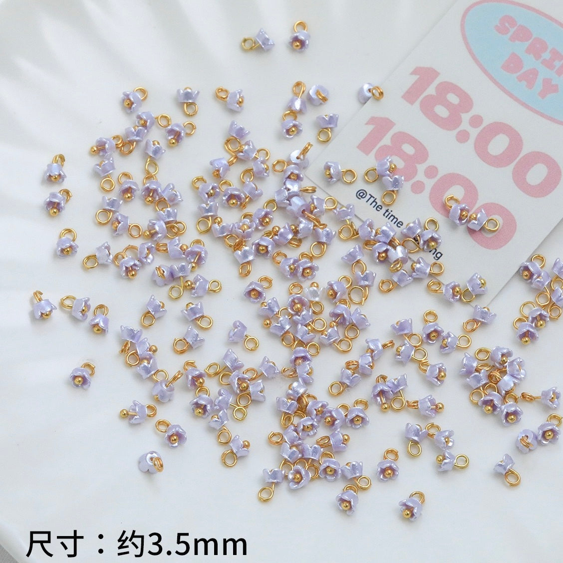 Flower-Shaped Beads