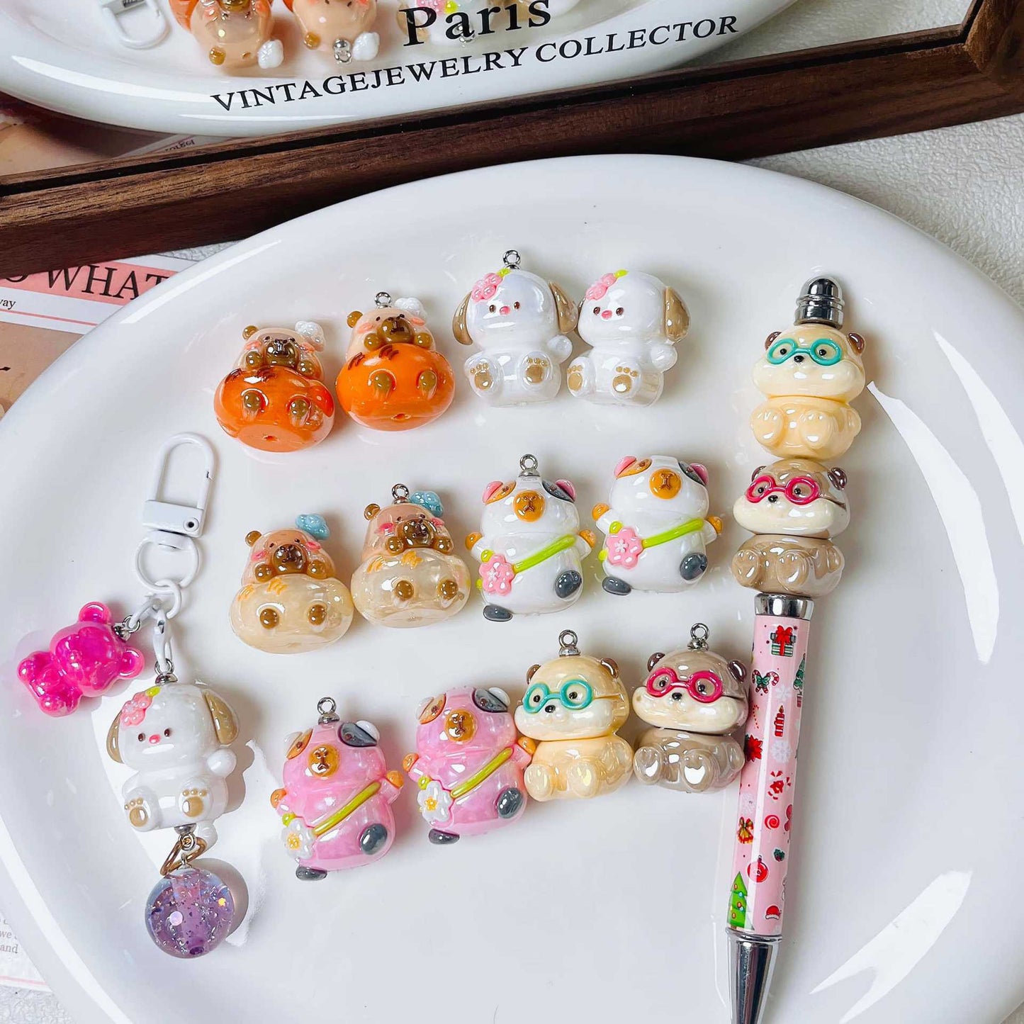 Cartoon Bear Beads