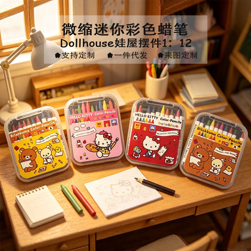 Mini Colorful Crayon Toys