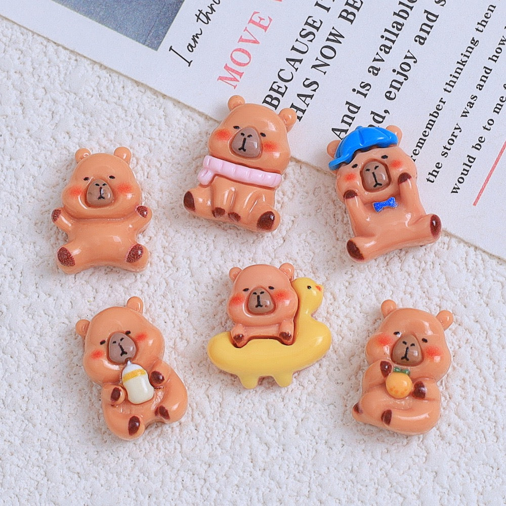 Mini Capybara Charm