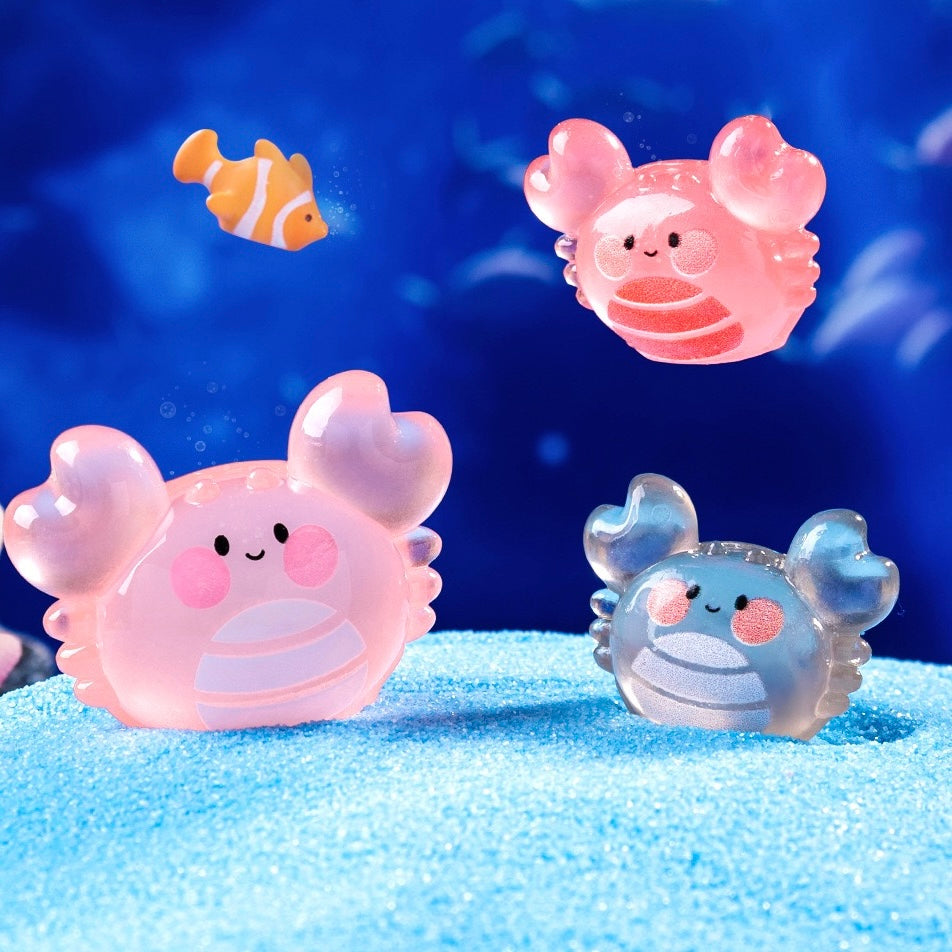 Luminous Crab Charms