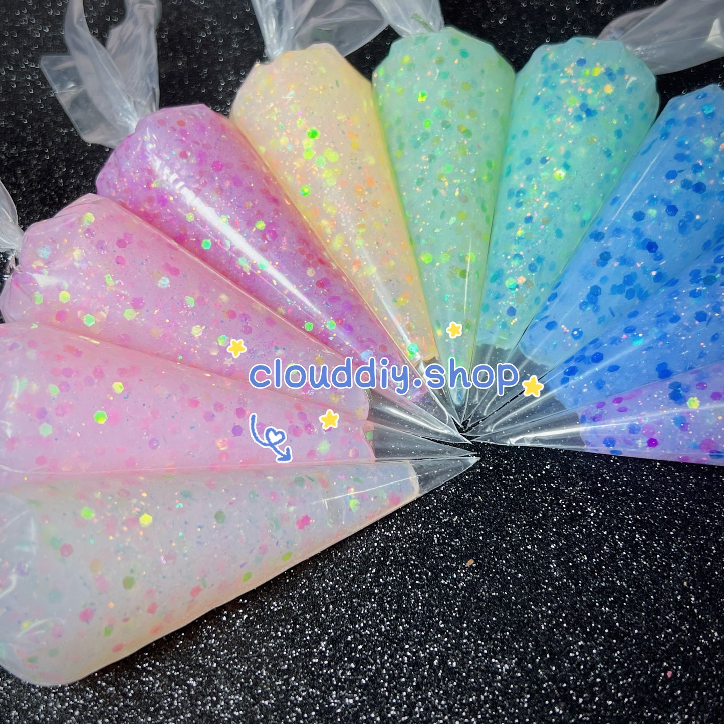 Crystal Glitter Cream Glue