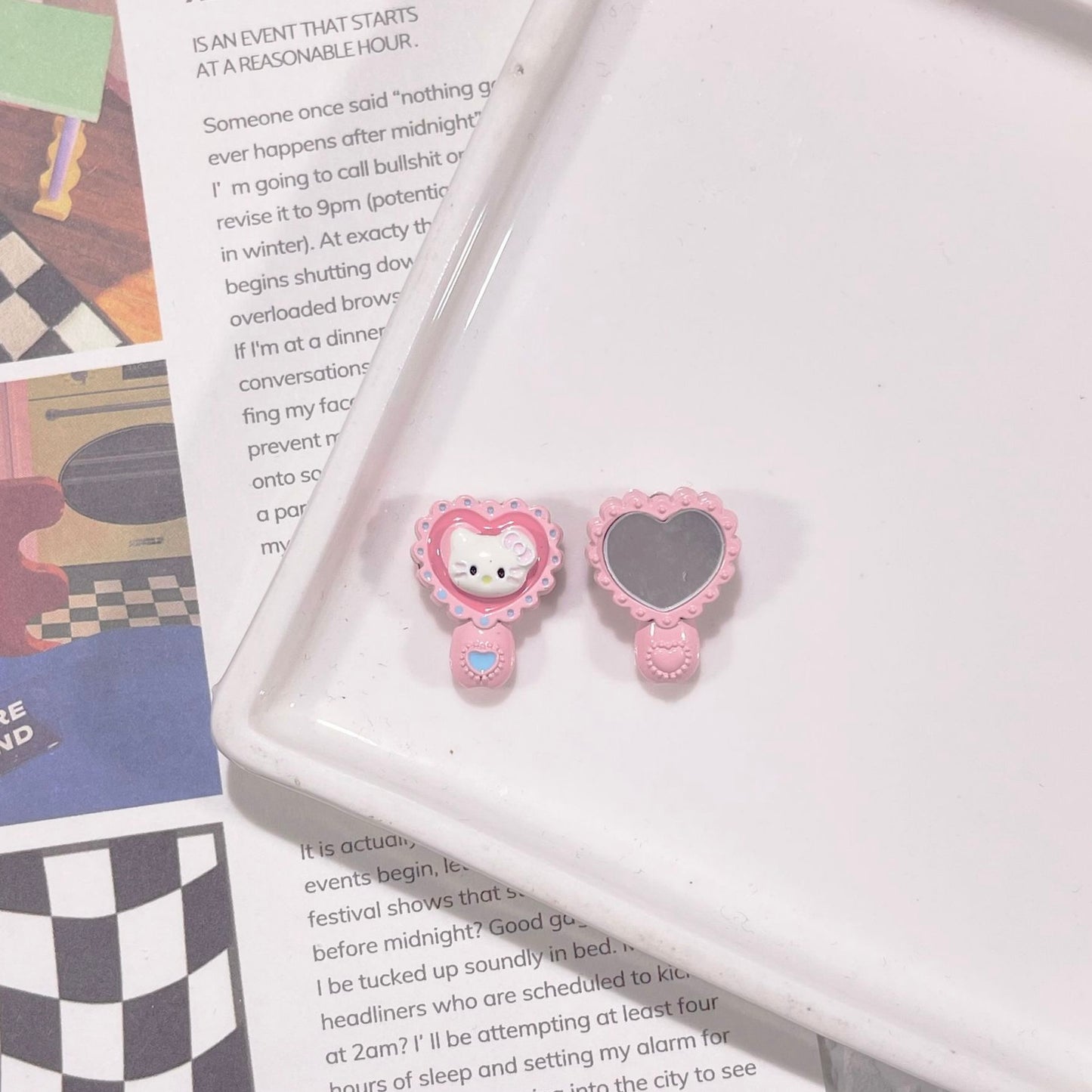 Hello Kitty Alloy Beads