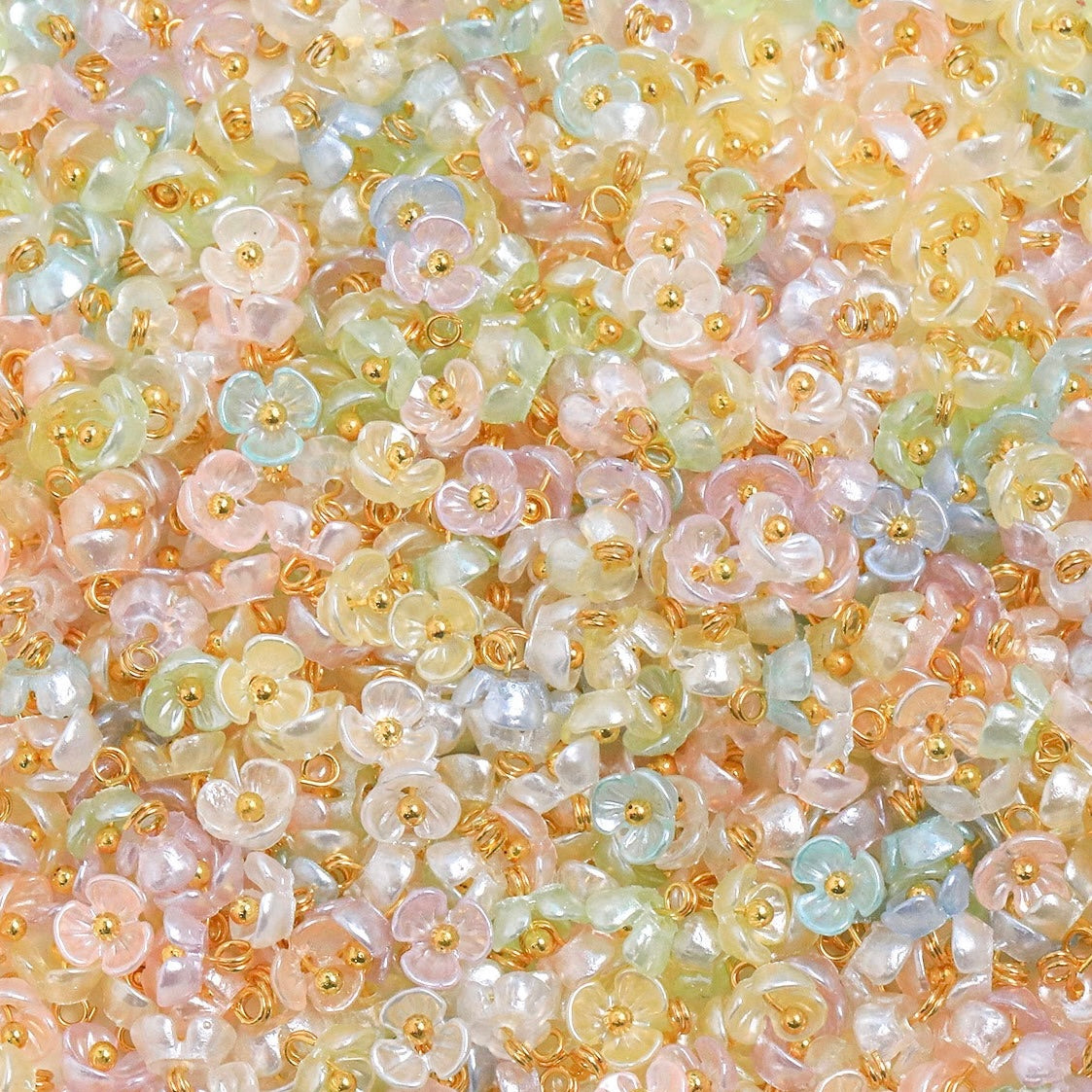 Flower-Shaped Beads
