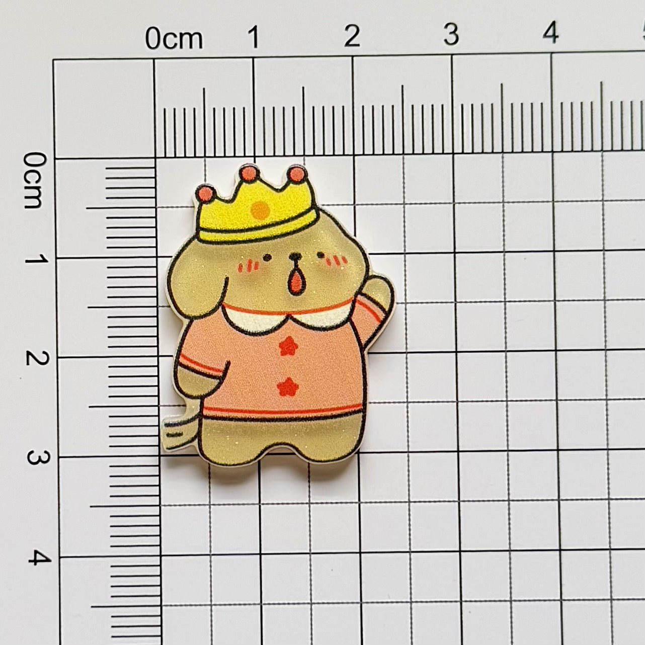 Cute Puppy Acrylic Patch