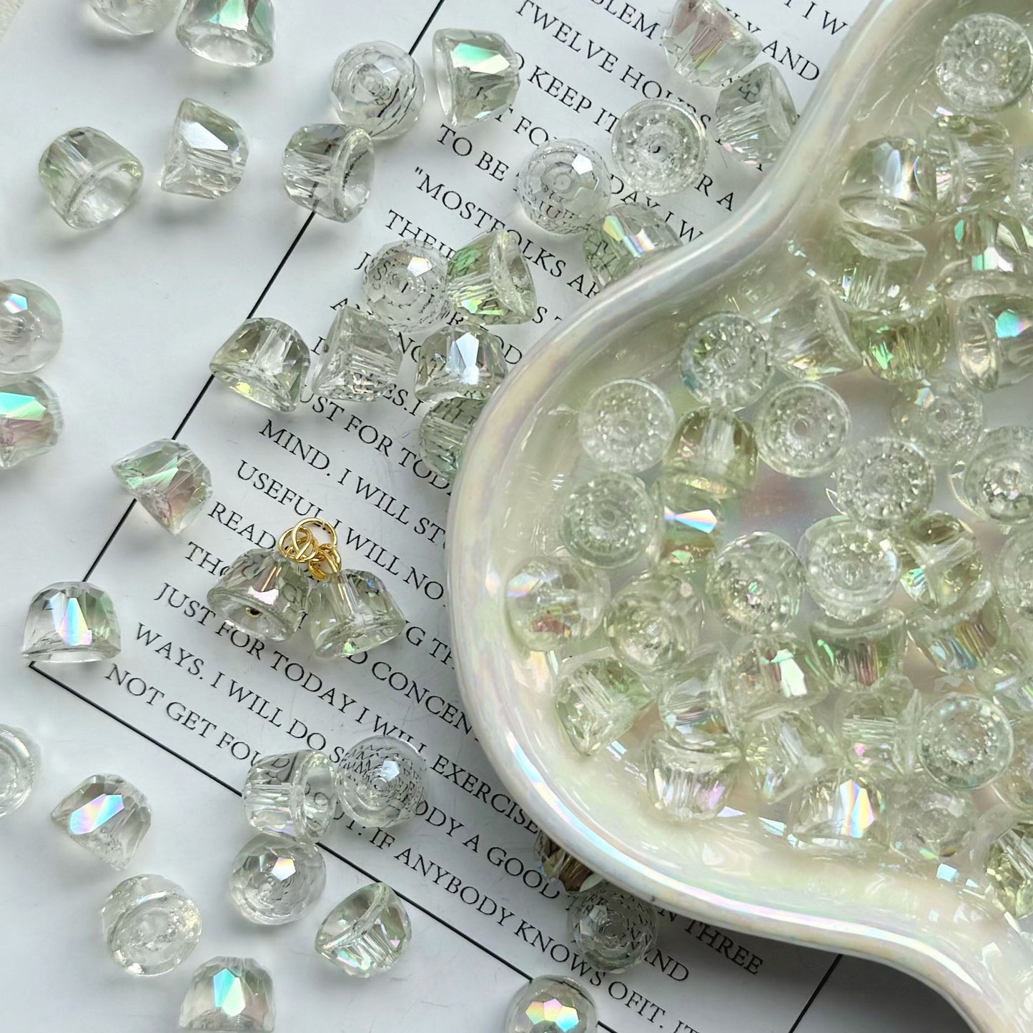 Bell Crystal Beads