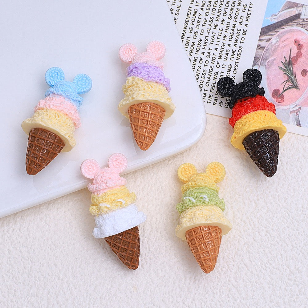 Cute Ice Cream Charm