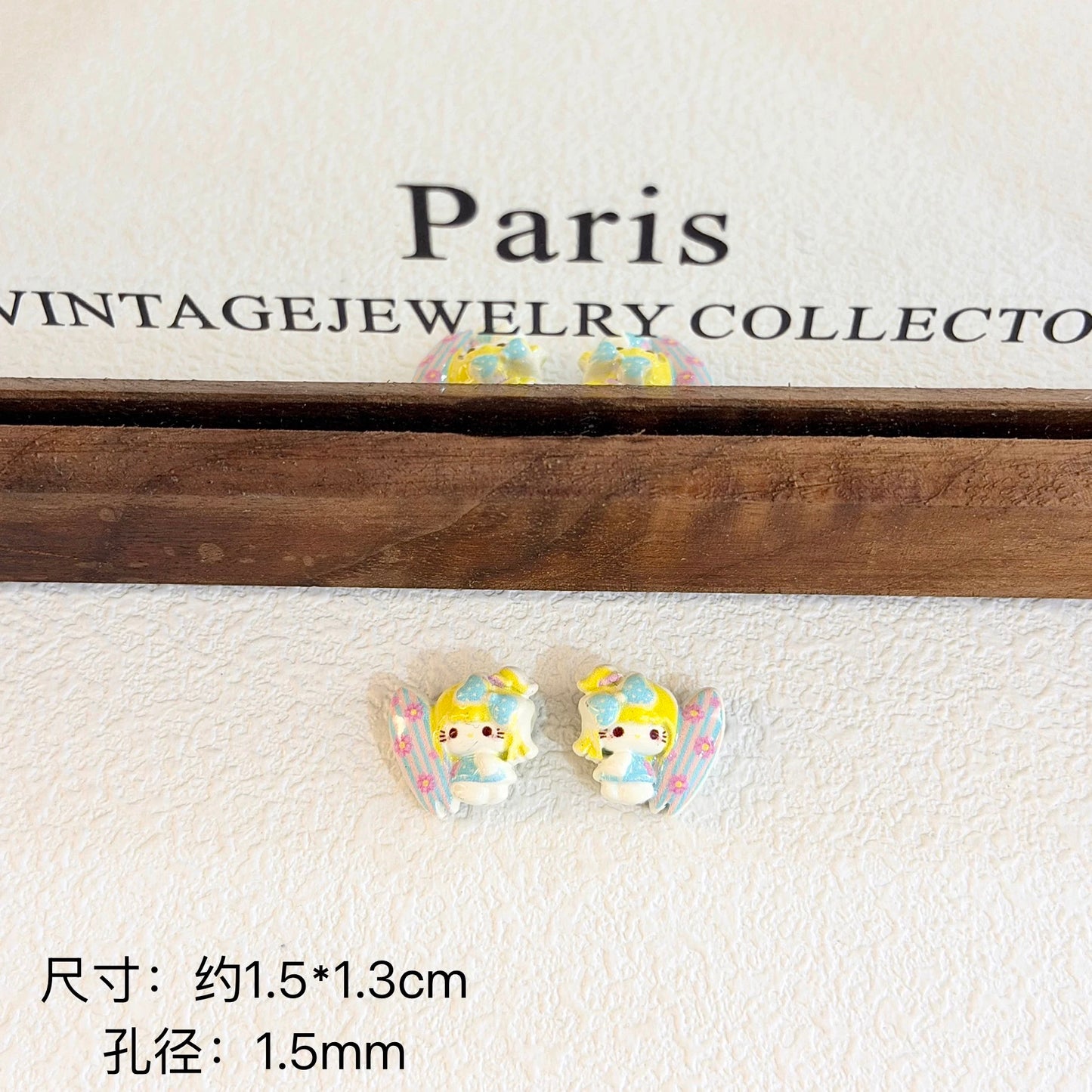 Cute Girl Alloy Beads