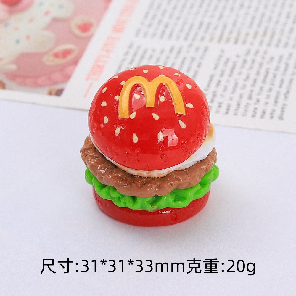 Hamburger Charm