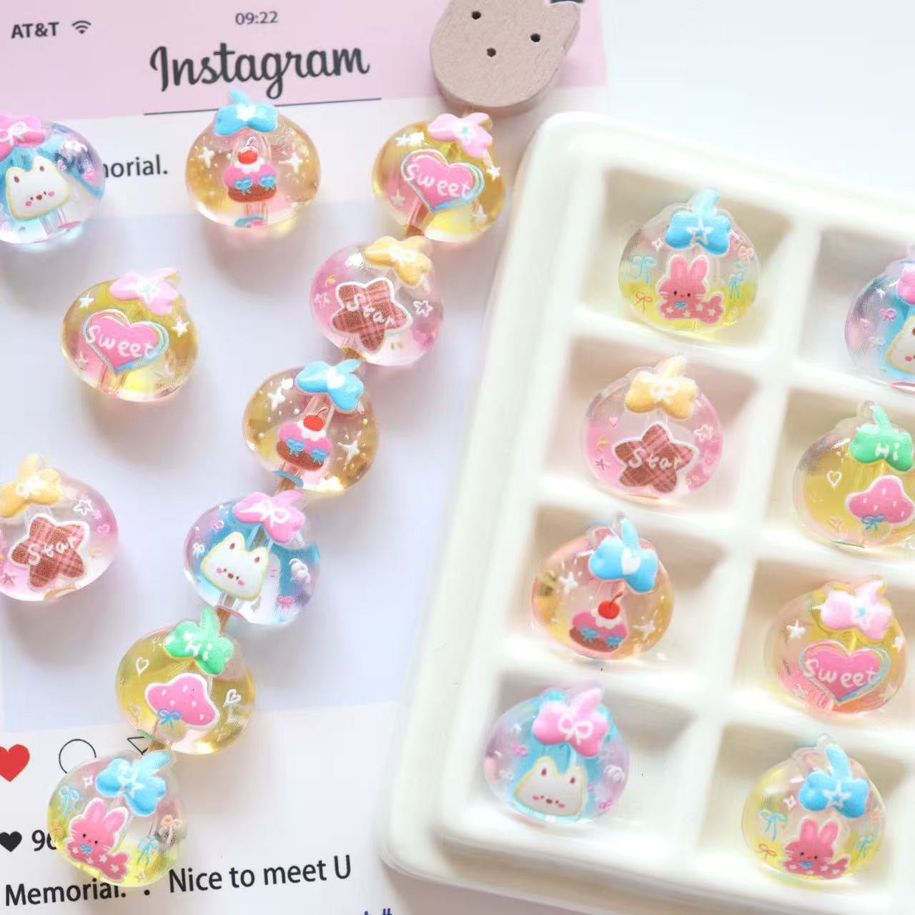 Animal & Cherry Tomato Shaped Beads