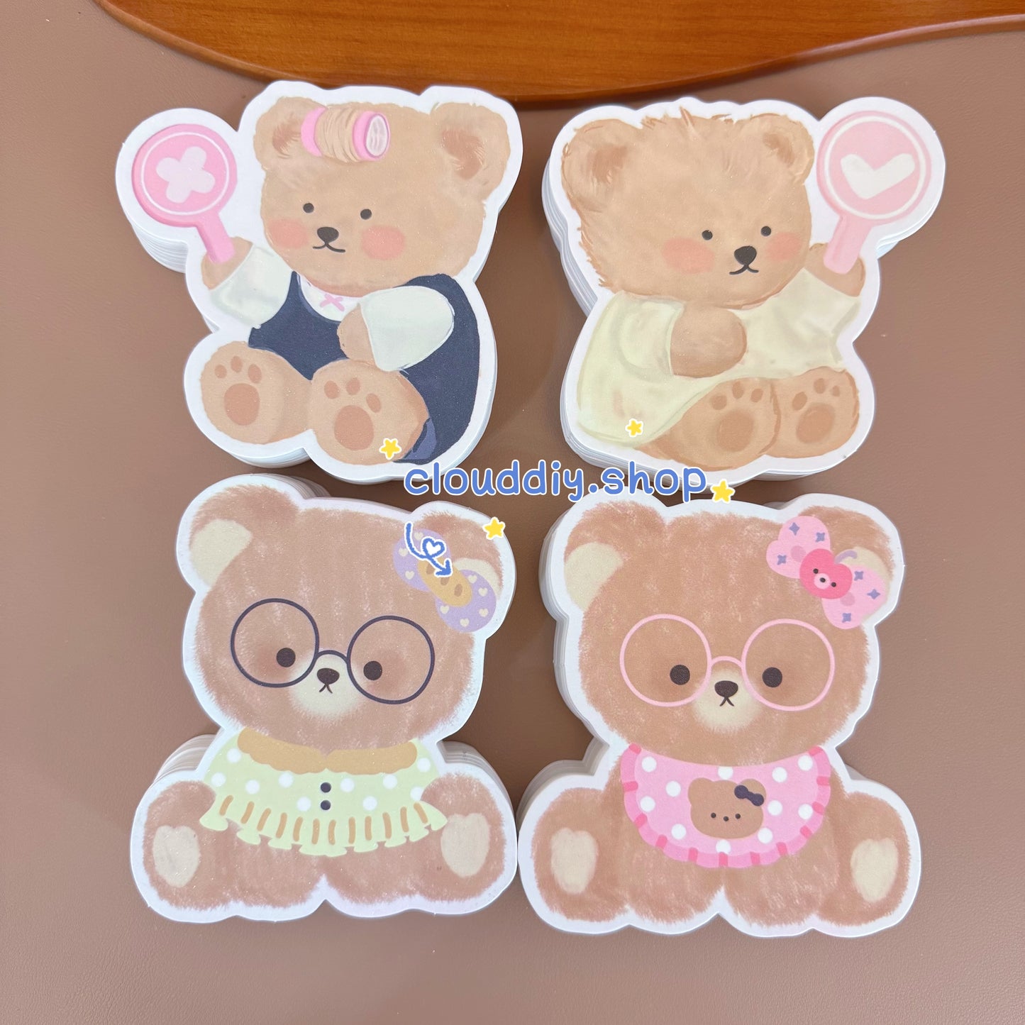 Bear‑themed Packaging Card